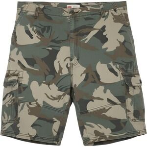 NWT Wrangler Five Star Relaxed Fit Cargo Shorts Men's 48 Camo Utility